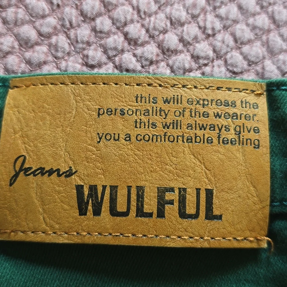 Wulful Emerald Slim Fit Street Jeans.W28 (Measures more like 27") - Picture 12 of 14